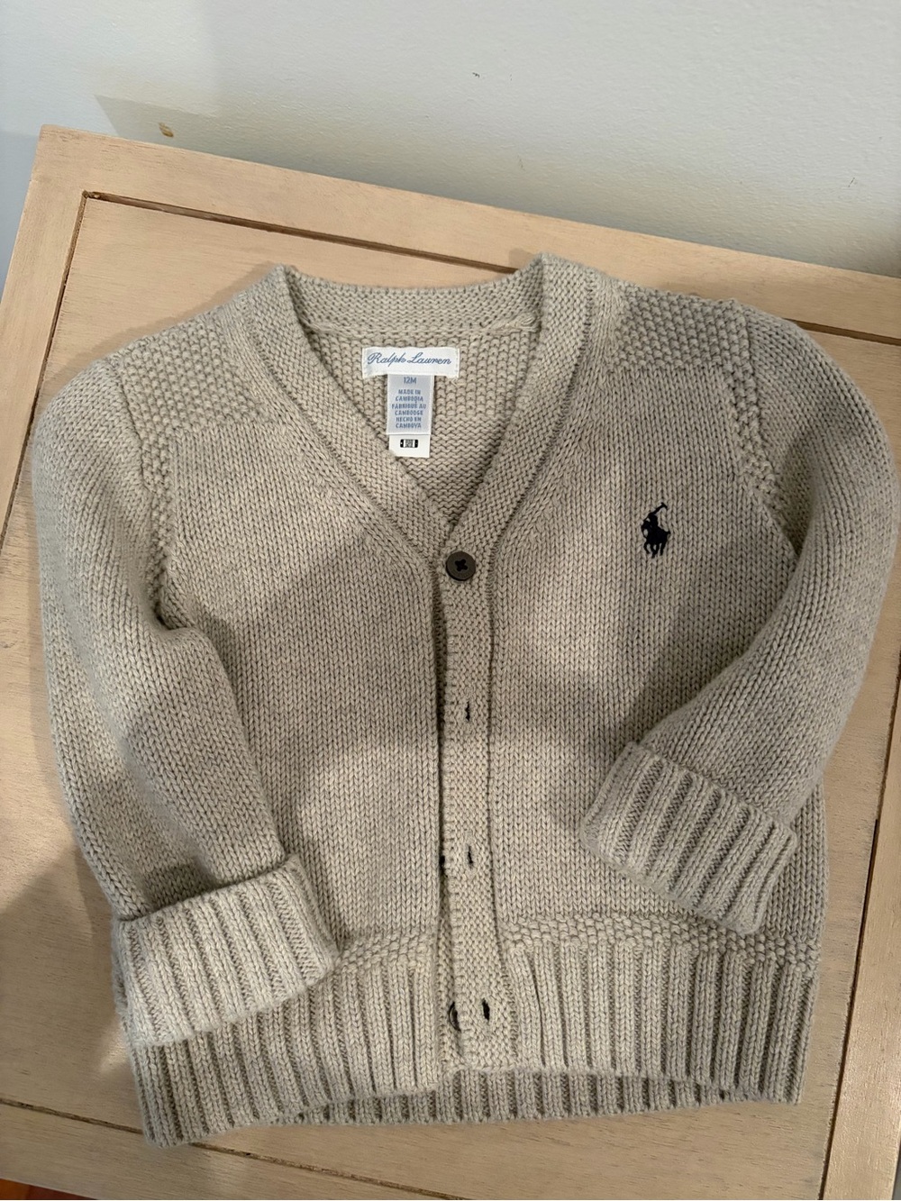 Ralph Lauren sweater size 12 months